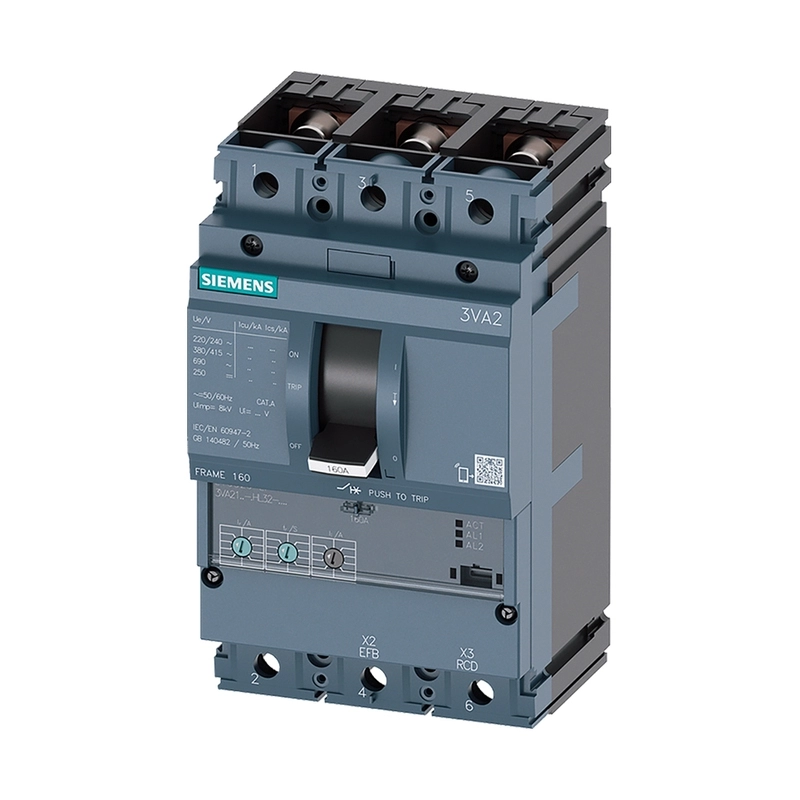 Interruptor Autom tico 3X160A ETU320 55KA Siemens BP Soluciones Interruptor Autom tico 3X160A ETU320 55KA Siemens BP Soluciones